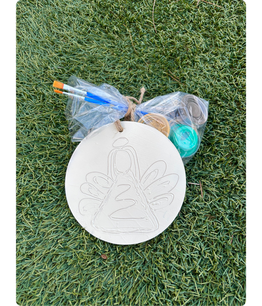 DIY 6" Angel Ornament