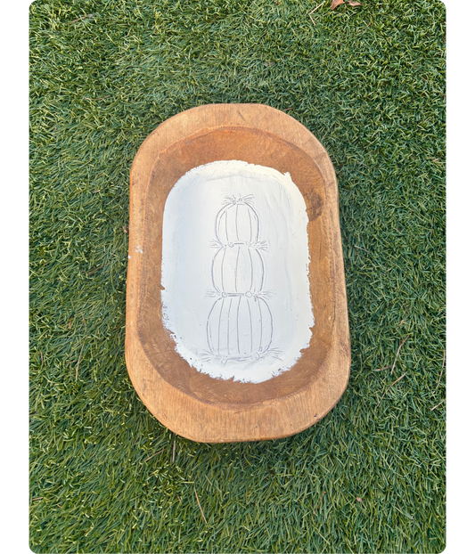 Pumpkin Stack Large Dough Bowl