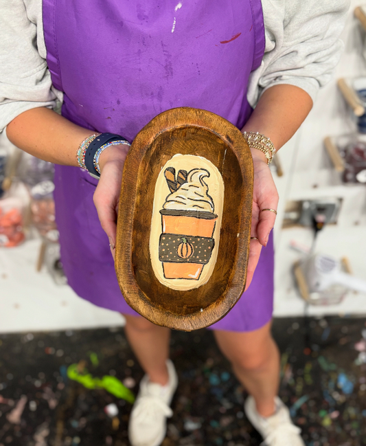 Cozy Coffee Mini Dough Bowl