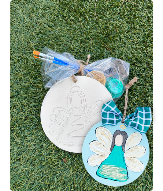 DIY 6" Angel Ornament