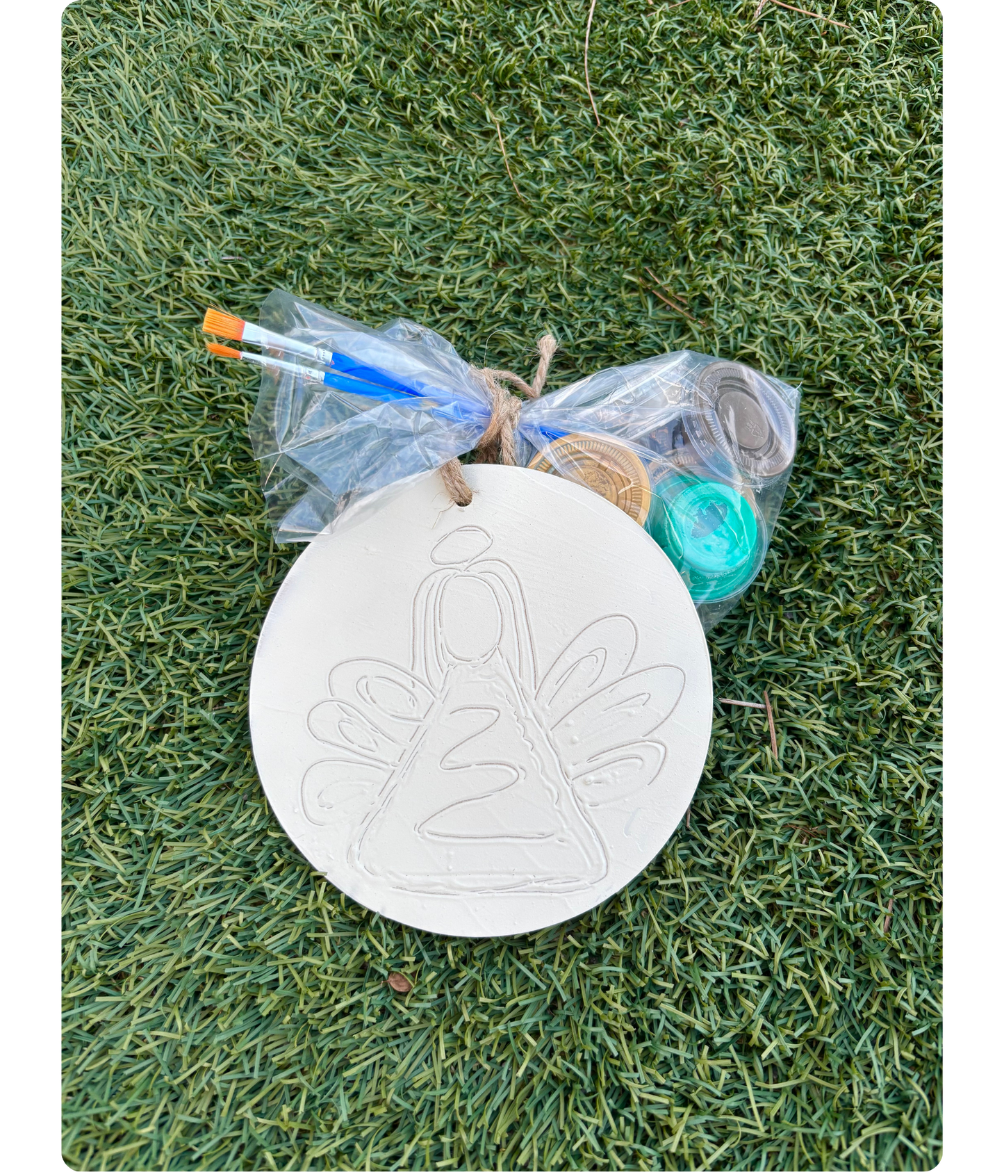 DIY 6" Angel Ornament