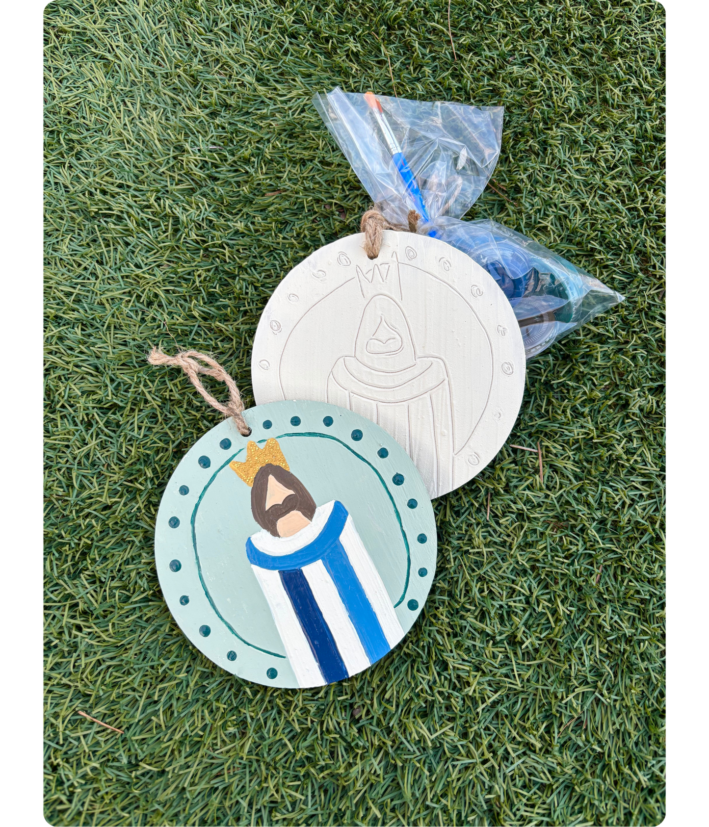 DIY 6" King Jesus Ornament