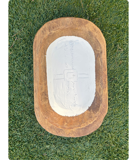 Santa Belt Large Dough Bowl