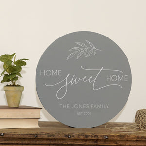 Home Sweet Home Custom Wood Sign freeshipping - The WAREHOUSE Studio