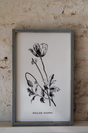 Flower Market Collection- Botanicals Sign